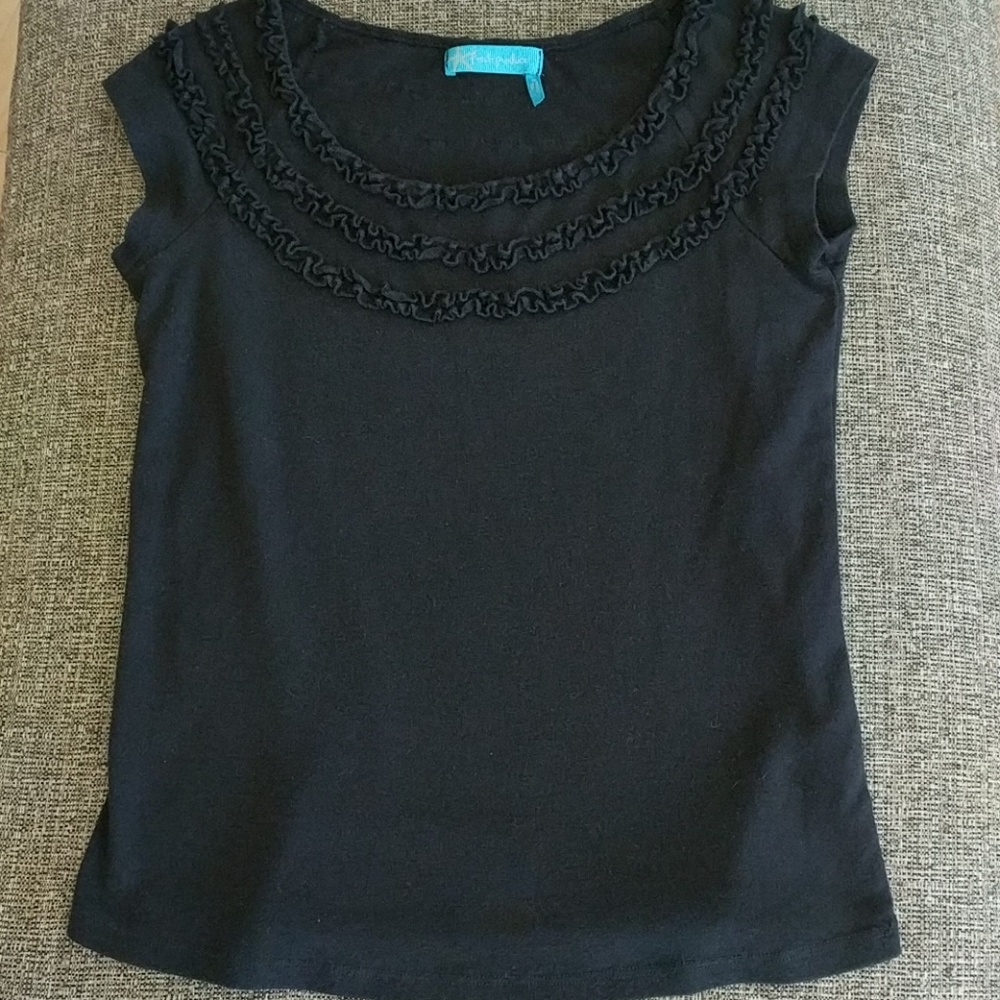 Fresh Produce Black Tee